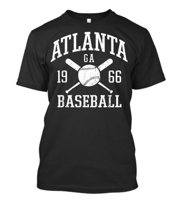 Atlanta GA Baseball 1966 Vintage Braves T-Shirt