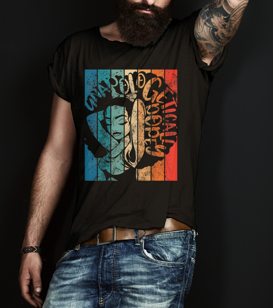 Unapologetically Dope Afro Black Women African T-Shirt