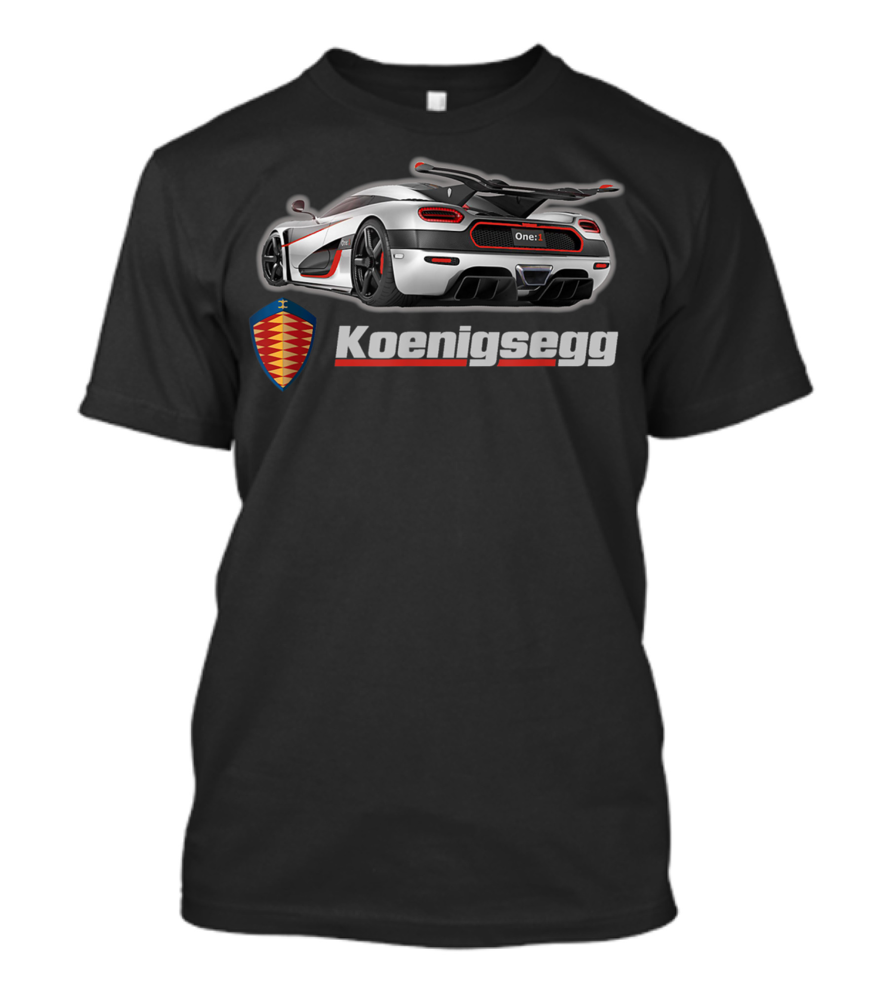 Koenigsegg One:1 Sports Car T-Shirt