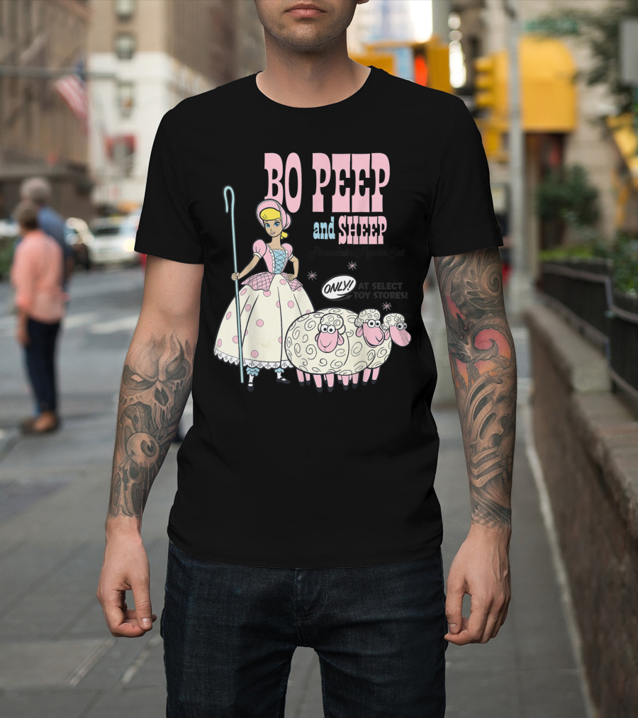 Bo Peep and Sheep Porcelain Figure Set Only Toy Story 4 T-Shirt