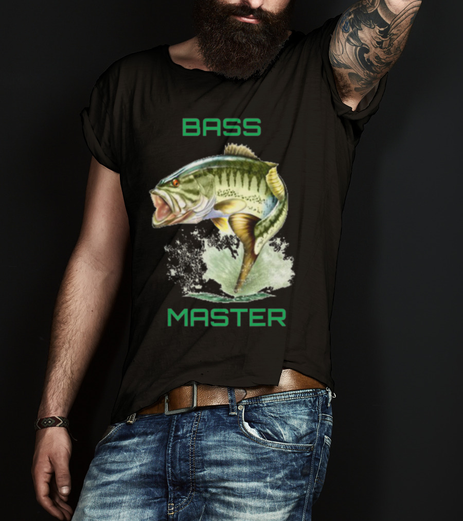 Bass Master Anglers Fishing Bass T-Shirt