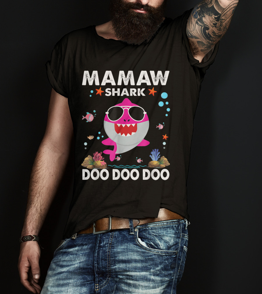 Mamaw Shark Doo Doo Doo T-Shirt