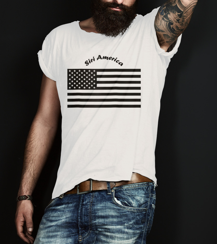Siri America American Flag T-Shirt