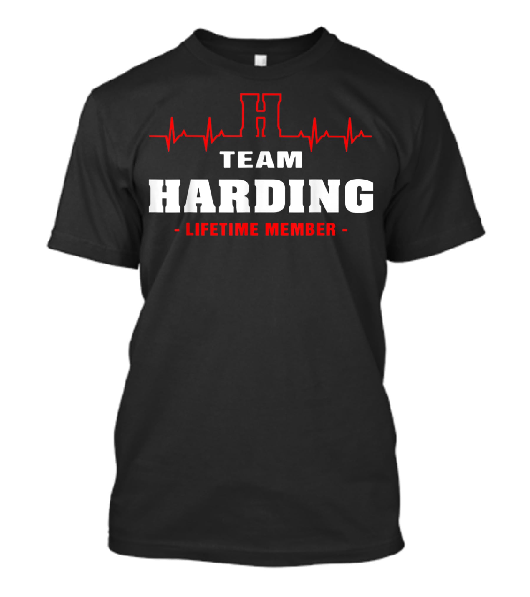 Team Harding Lifetime Member Surname Harding T-Shirt