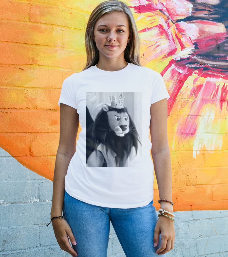 Christmas Special King Moonracer Lion Puppet Character T-Shirt