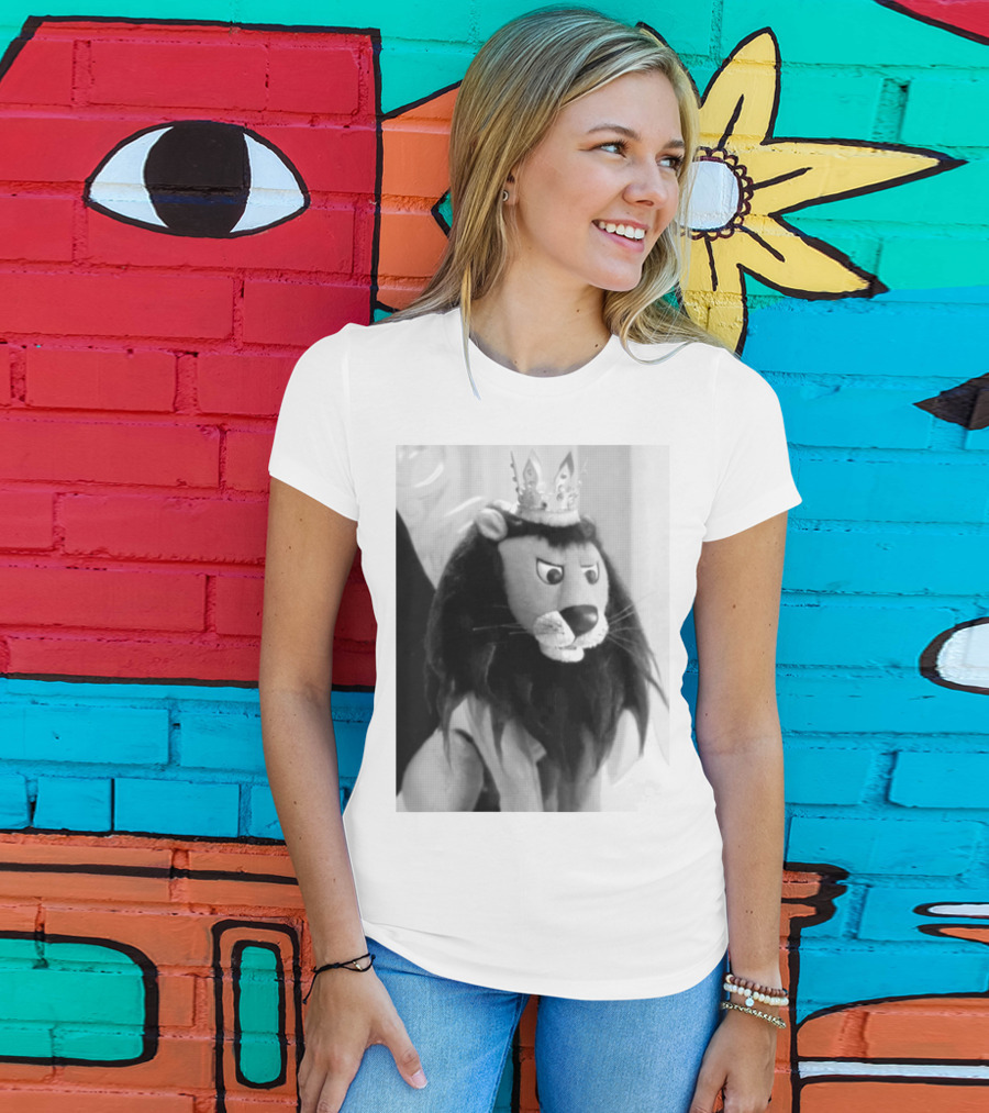 Christmas Special King Moonracer Lion Puppet Character T-Shirt