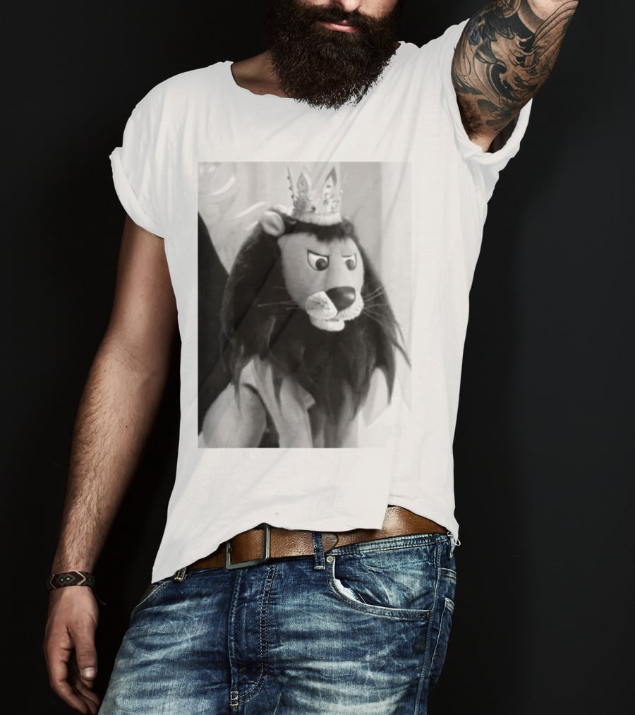 Christmas Special King Moonracer Lion Puppet Character T-Shirt