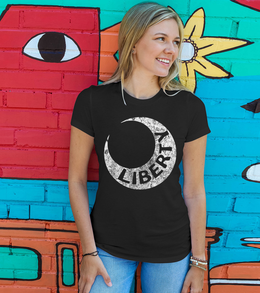 Liberty Moultrie Flag Of Defiance Classic Crescent T-Shirt