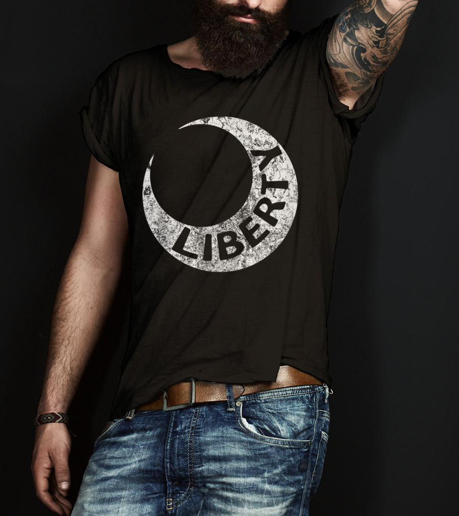 Liberty Moultrie Flag Of Defiance Classic Crescent T-Shirt