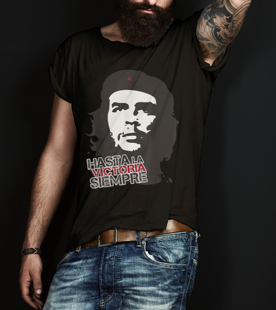Hasta La Victoria Siempre Modern Classic Che Guevara T-Shirt