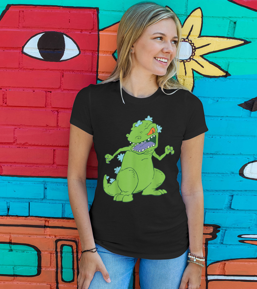 Nickelodeon Classic Rugrats Reptar Dinosaur Roar T-Shirt