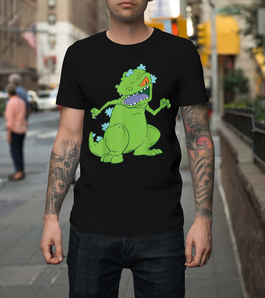 Nickelodeon Classic Rugrats Reptar Dinosaur Roar T-Shirt
