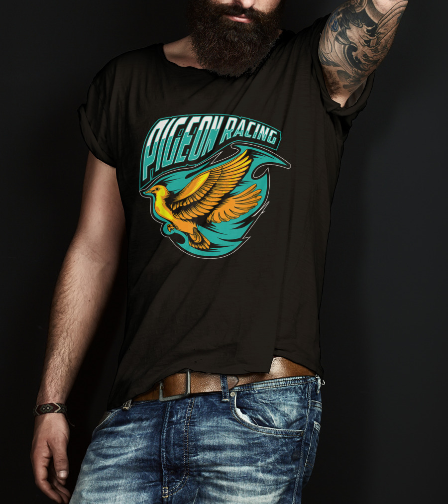 Pigeon Racing Classic Bird Racers T-Shirt