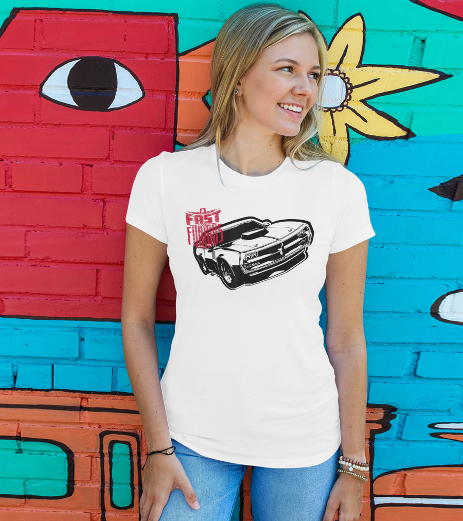 Fast Furious Est 2001 Classic Muscle Car Iconic T-Shirt