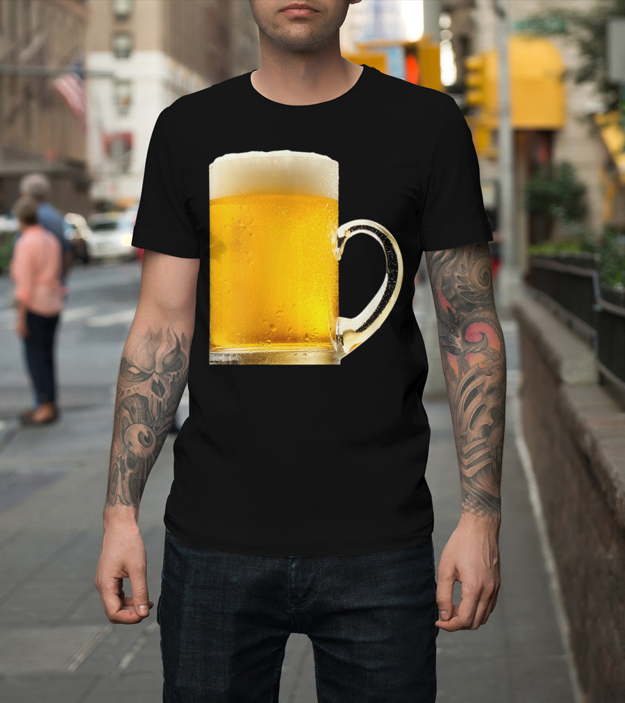 Classic Beer Glass Craft Booze Alcohol Mug T-Shirt