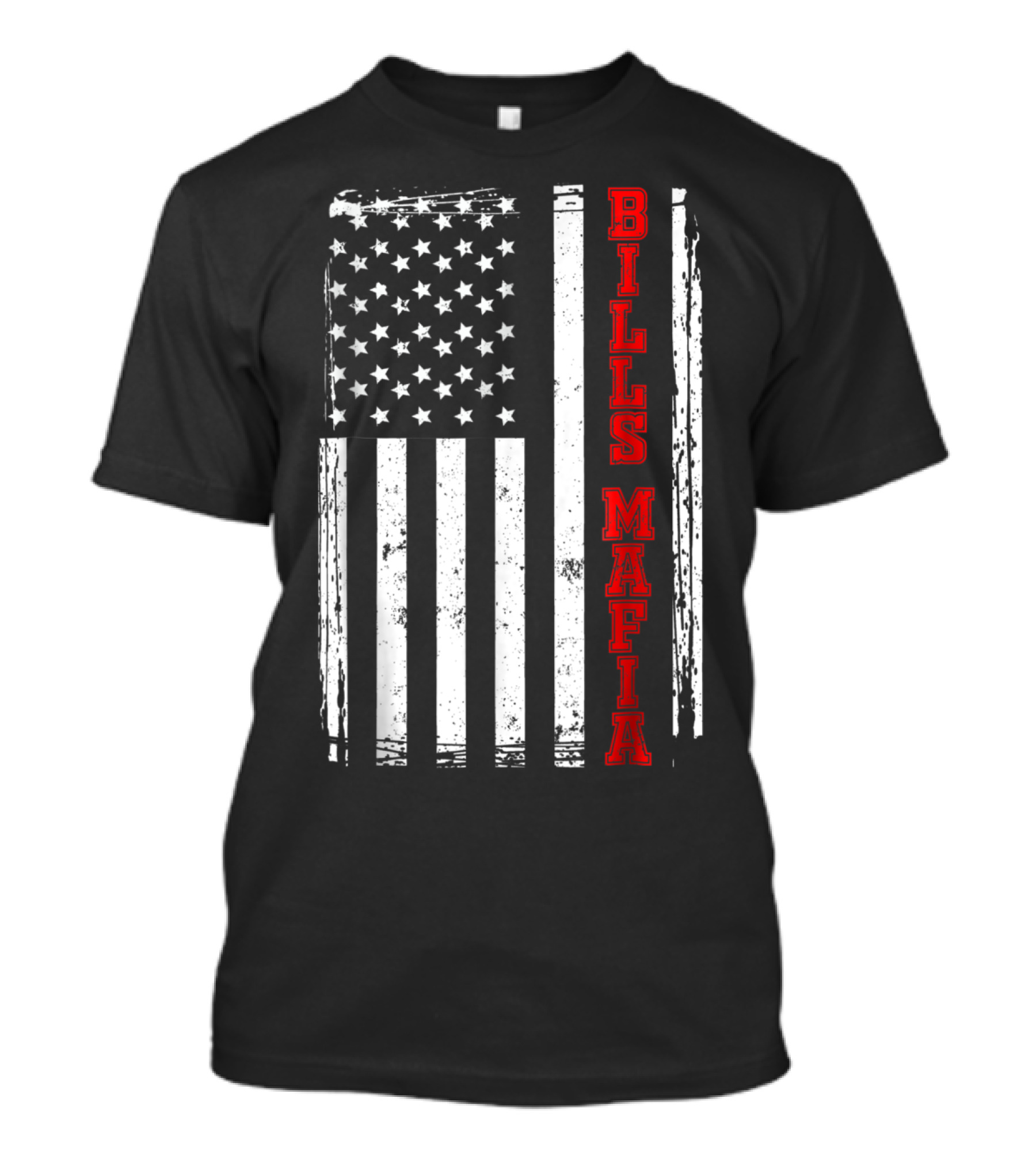Bills Mafia USA Flag Buffalo T-Shirt