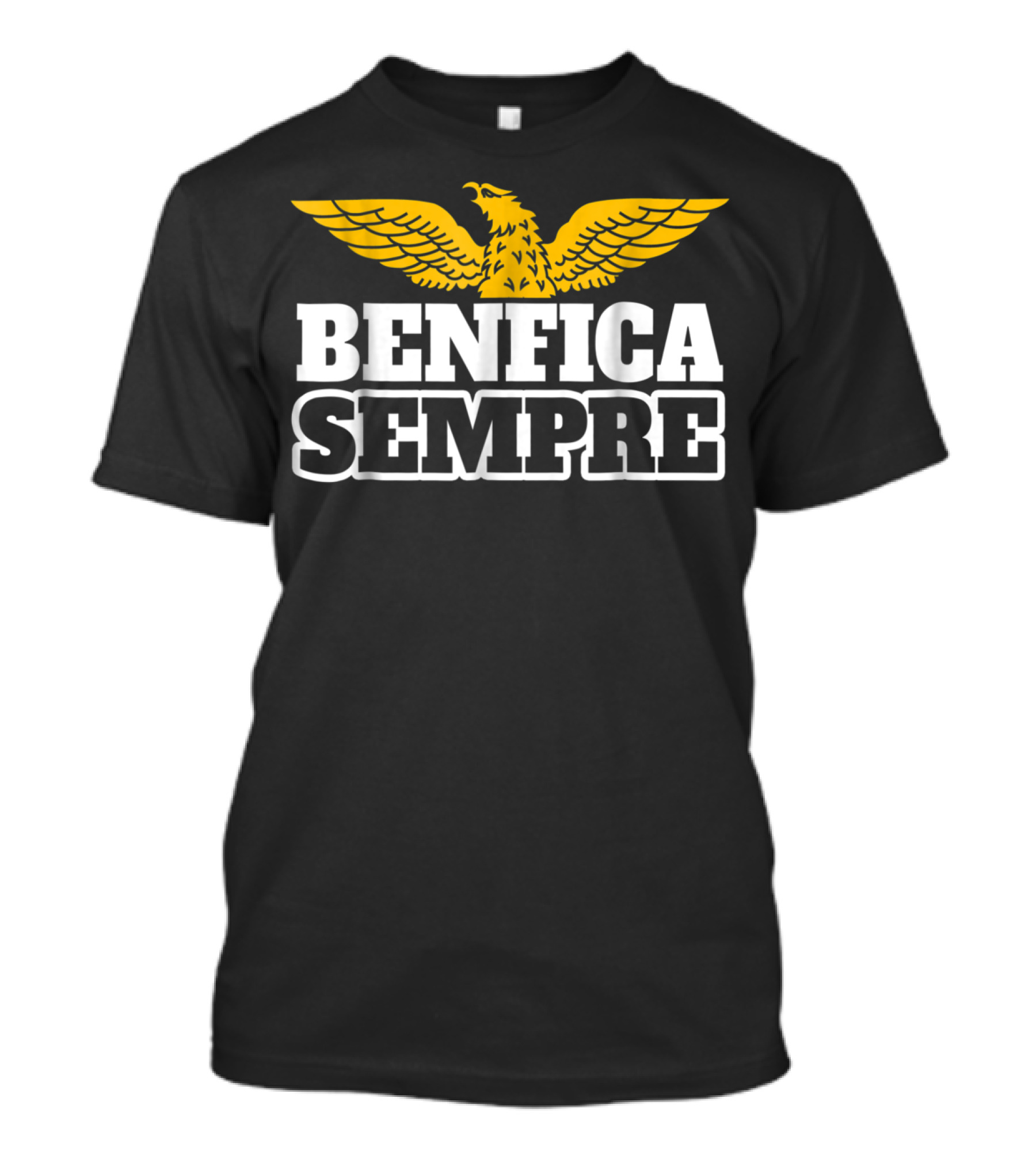 Benfica Sempre Fans Soccer Football Portugal Eagle Winged T-Shirt
