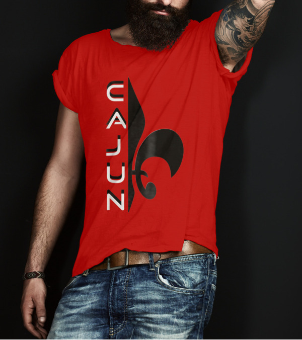 Cajun Fleur De Lis Louisiana Cajun Pride T-Shirt