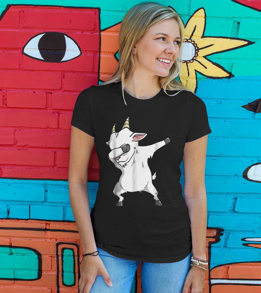 Dabbing Goat Dab Goat Kids T-Shirt