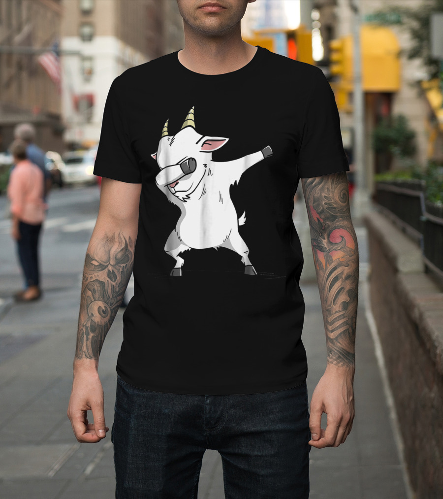 Dabbing Goat Dab Goat Kids T-Shirt