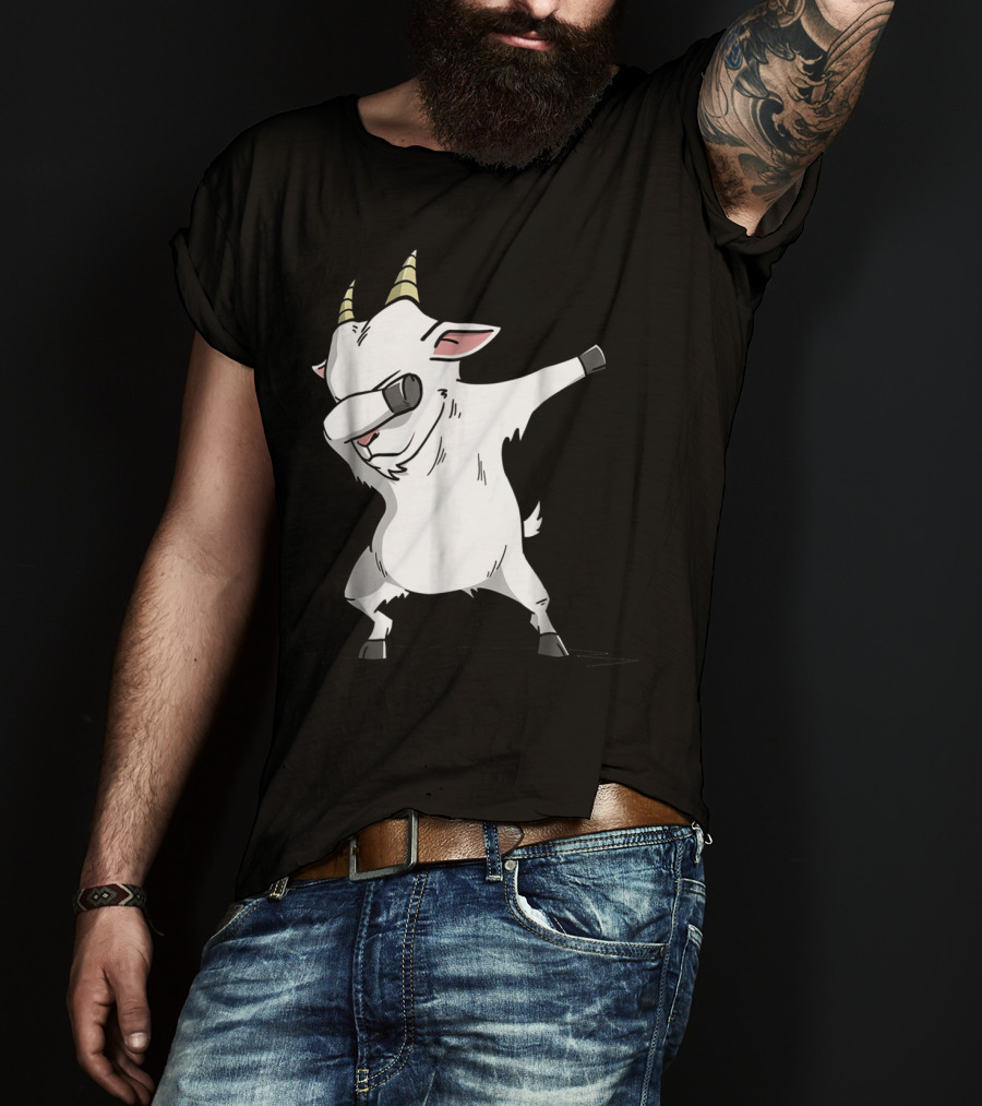 Dabbing Goat Dab Goat Kids T-Shirt