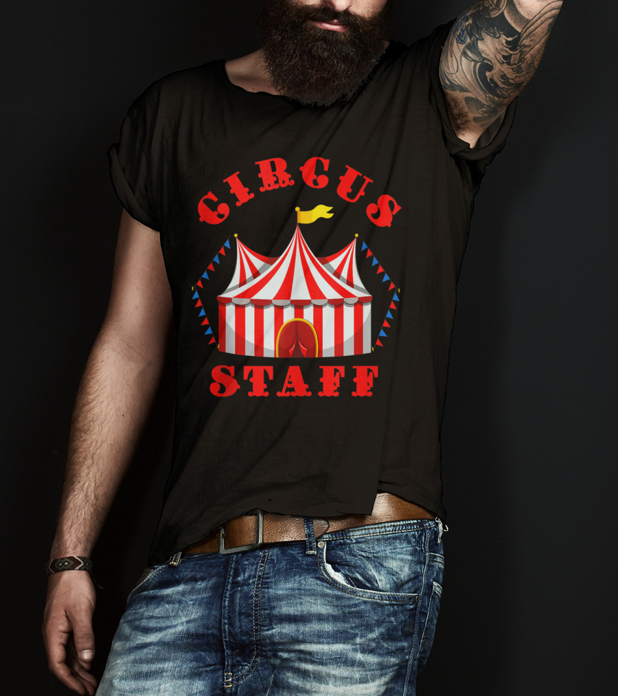 Circus Event Staff Carnival Tent Party T-Shirt