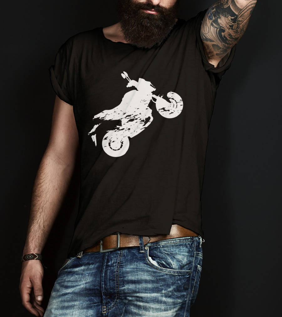 Grom 125cc Motor Bike Wheelie Stunt T-Shirt