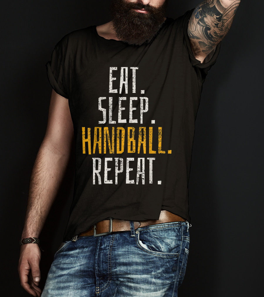 Eat Sleep Handball Repeat T-Shirt