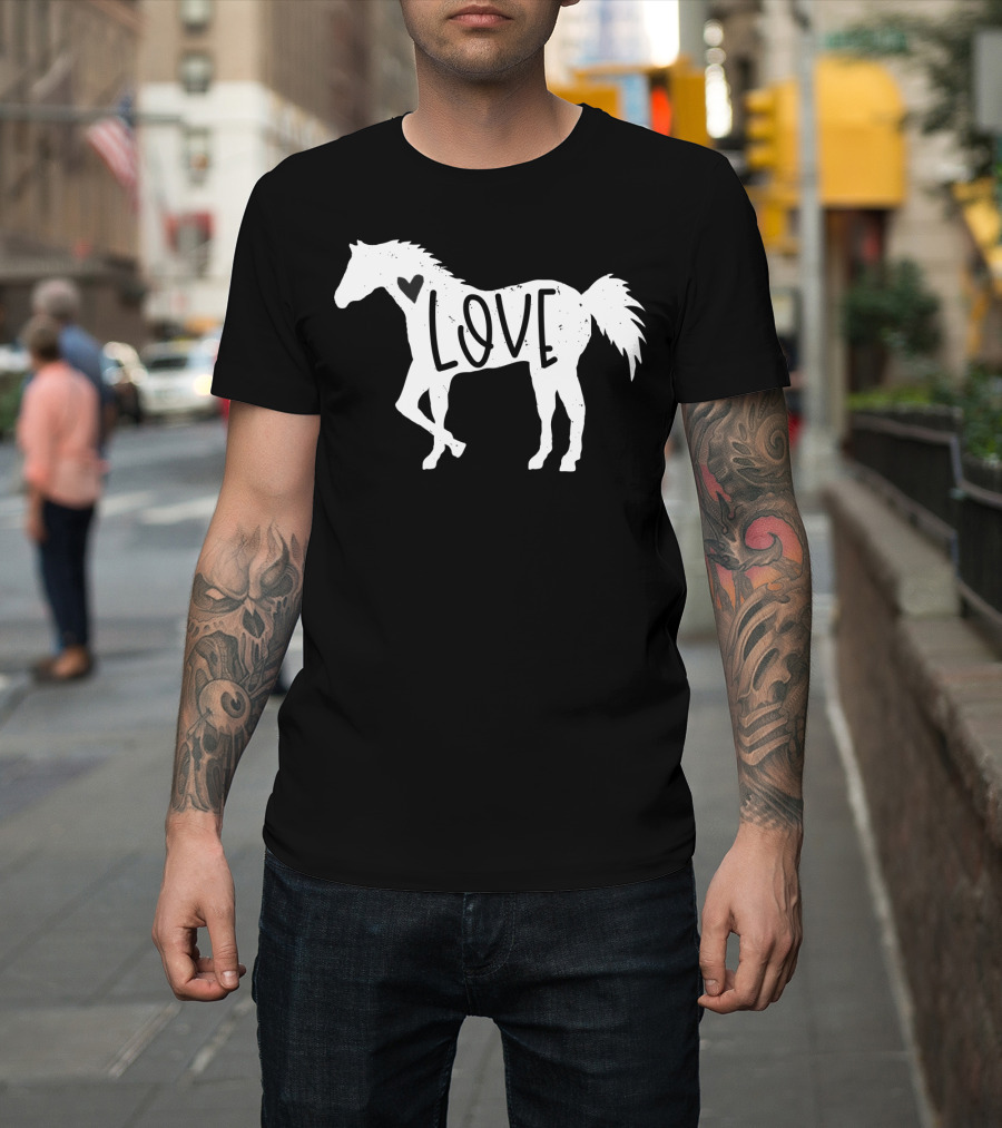 Cute Horse Love Rider Horse Love Rider T-Shirt