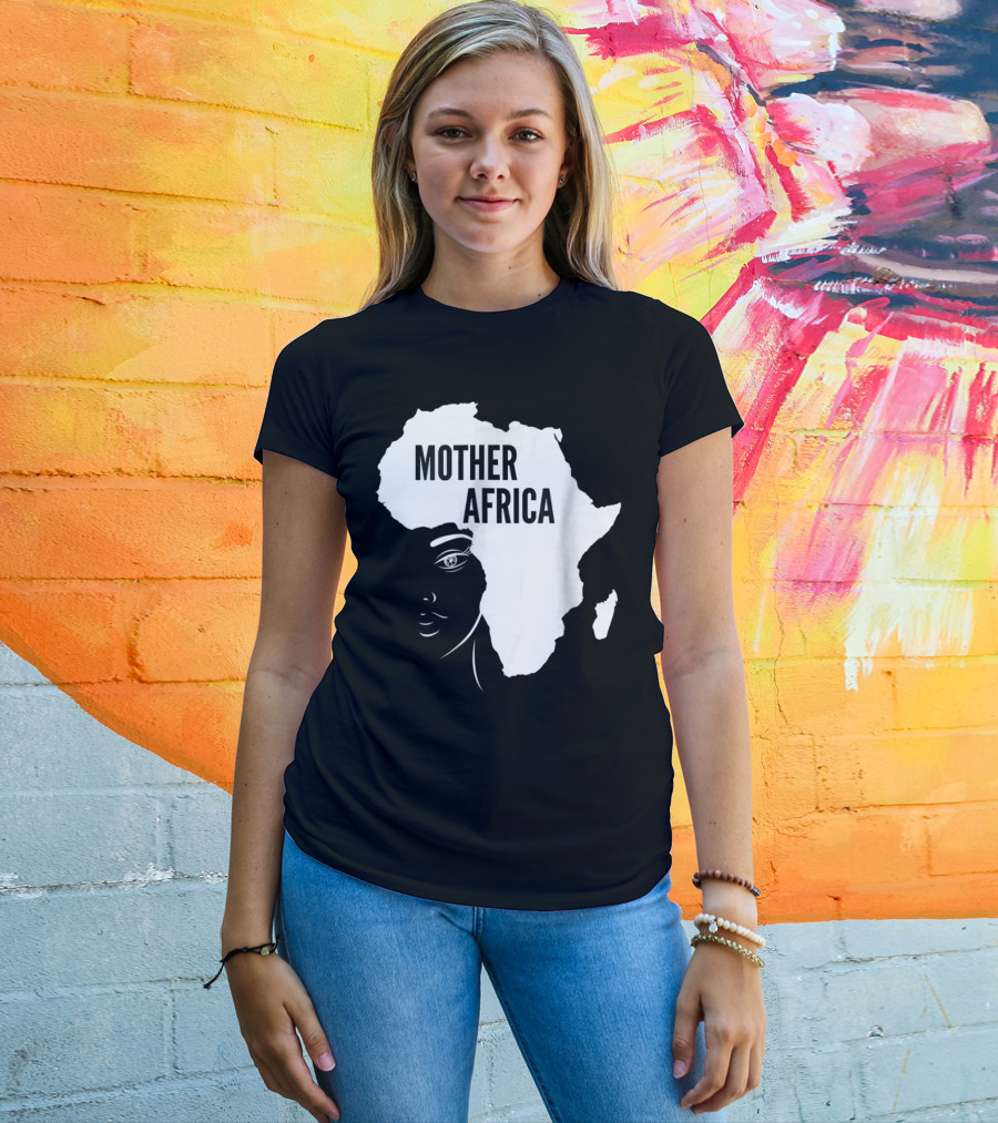 Mother Africa Black Queen Afrocentric Pride T-Shirt