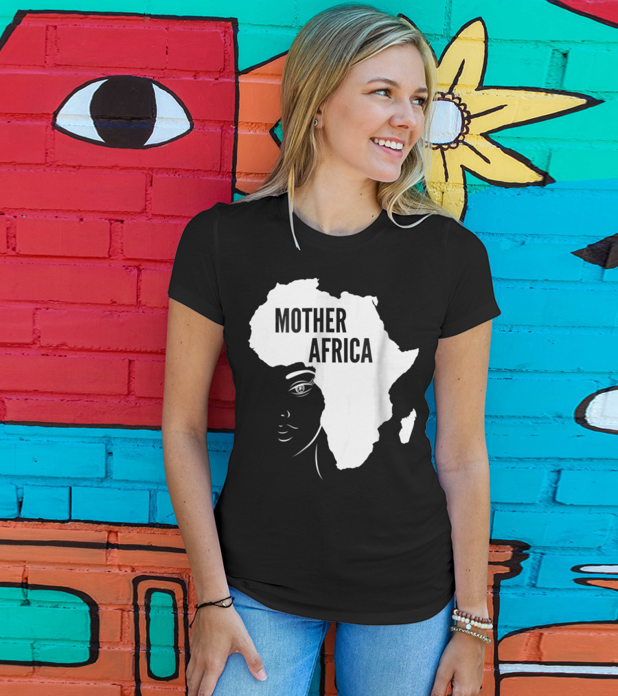 Mother Africa Black Queen Afrocentric Pride T-Shirt