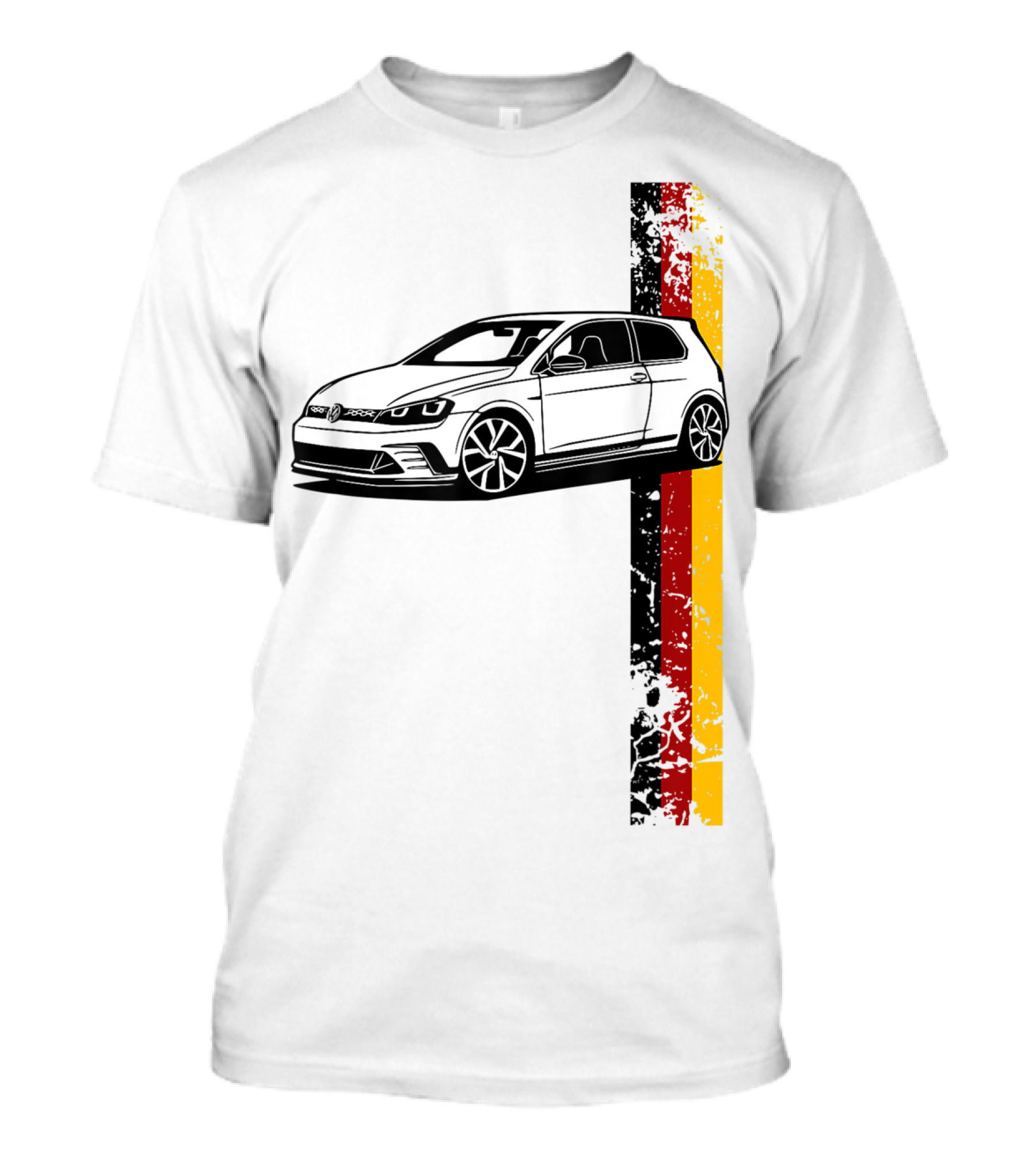 R Gt I German Car Germany Sport Racing Tuning Automotive Enthusiast T-Shirt