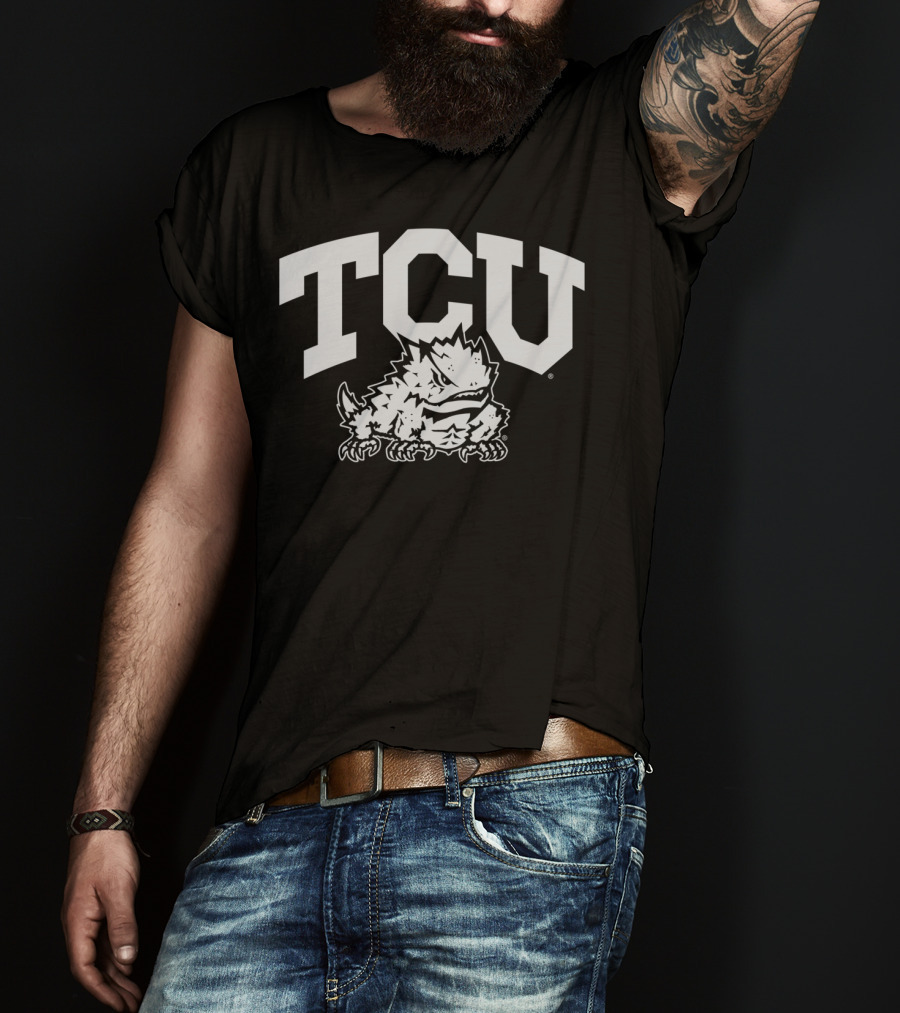 TCU Horned Frogs NCAA Women's TCUF1002 Official Sports Team T-Shirt