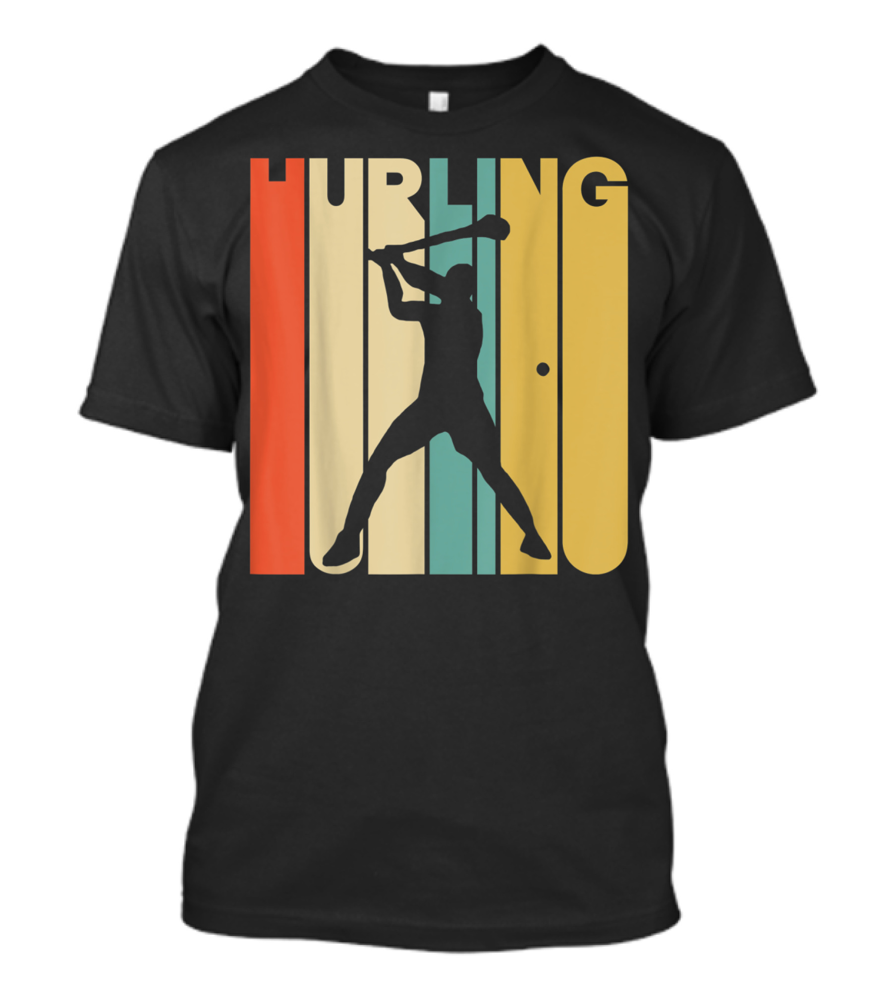 Hurling Vintage Style Retro T-Shirt
