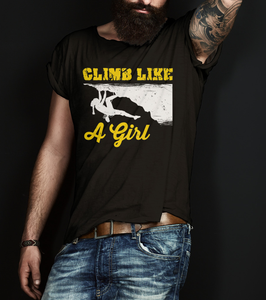 Climb Like A Girl T-Shirt