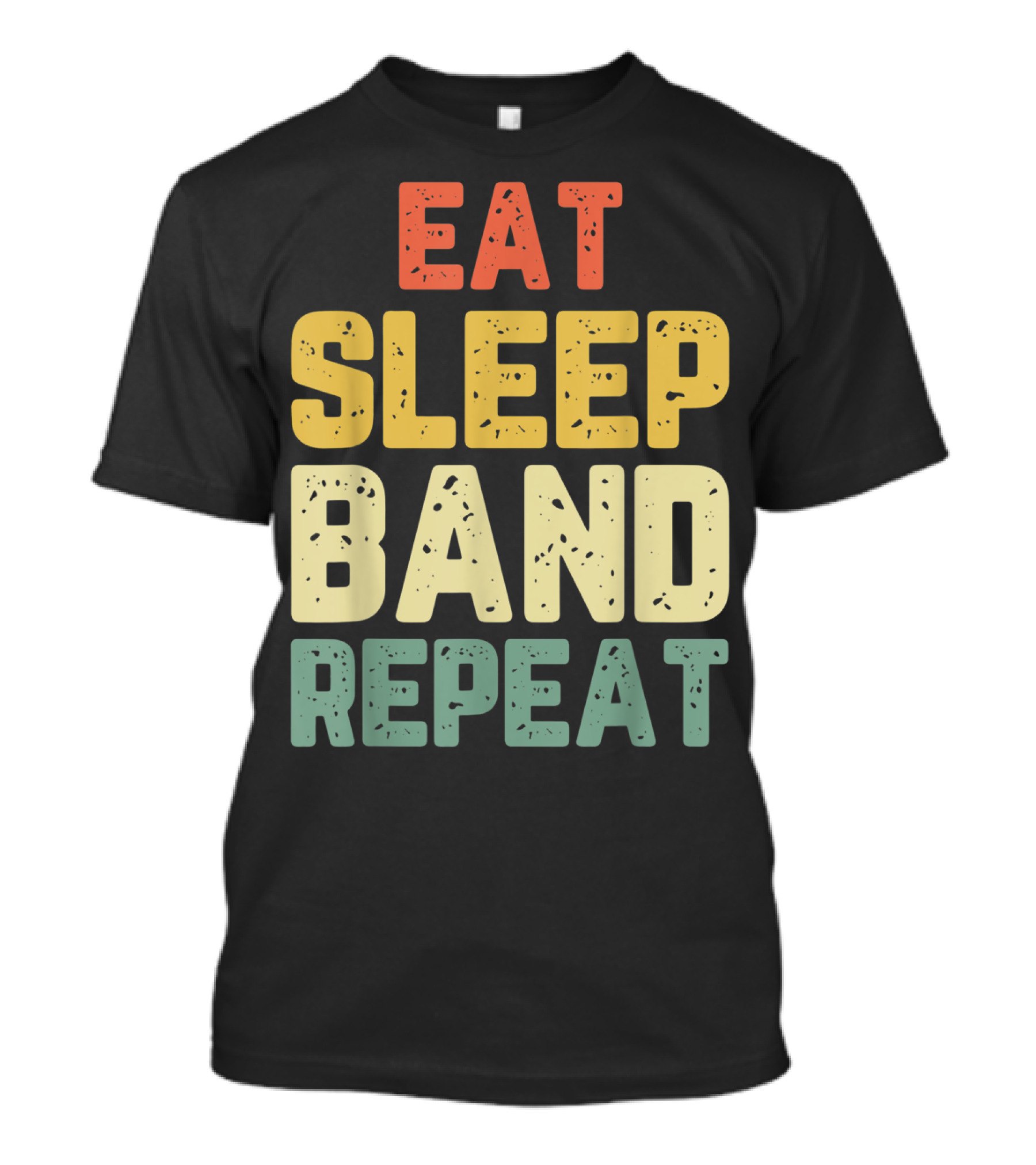 Eat Sleep Band Repeat Marching Funny Director T-Shirt