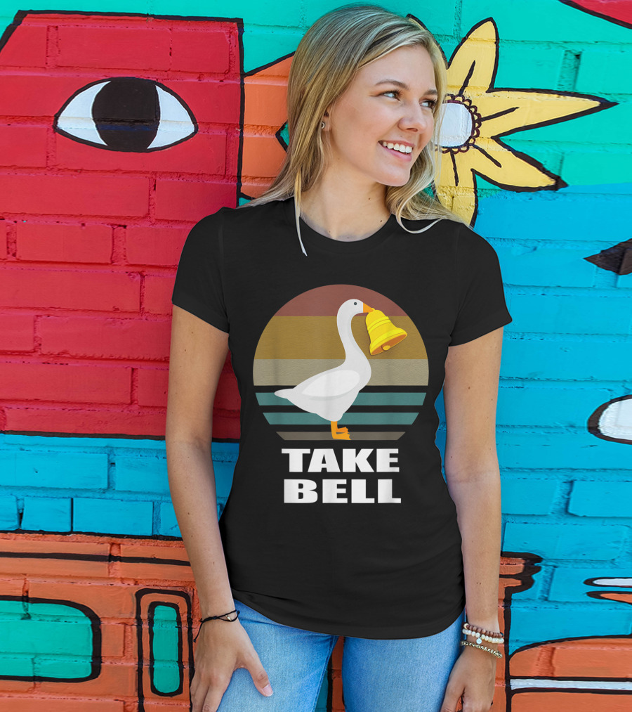Funny Goose Take Bell Game T-Shirt