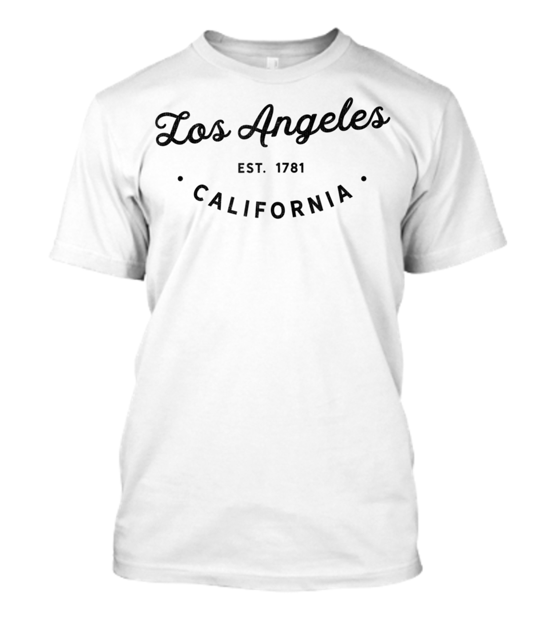 Los Angeles California Est. 1781 Classic Vintage T-Shirt