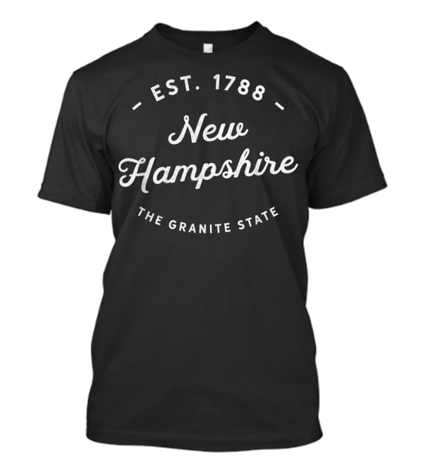 Est. 1788 New Hampshire The Granite State Classic Vintage Home T-Shirt