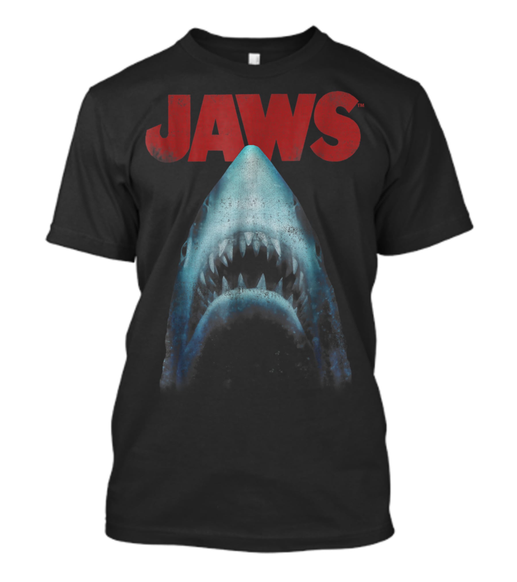 Jaws Classic Movie Shark Closeup T-Shirt