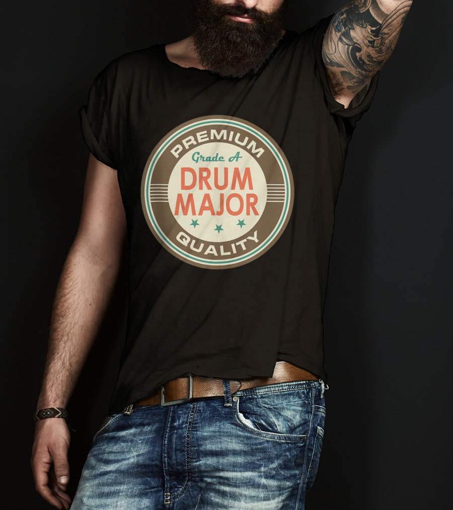 Premium Quality Grade A Drum Major T-Shirt