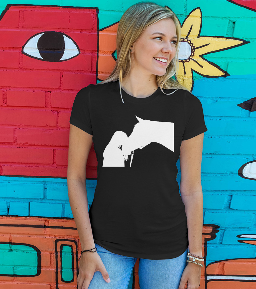 Girls Horse Rider Love My Horse Equine Bond T-Shirt