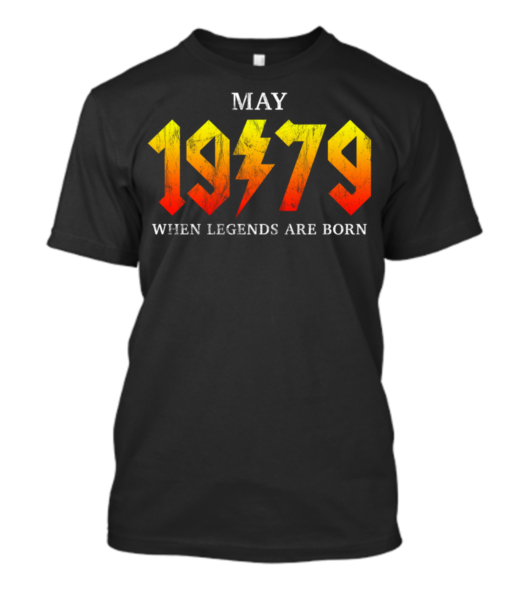 May 1979 When Legends Are Born Classic Rock T-Shirt