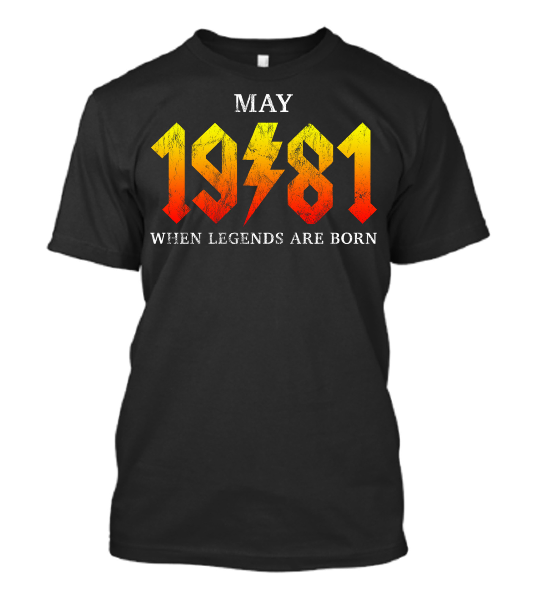 May 1981 When Legends Are Born T-Shirt