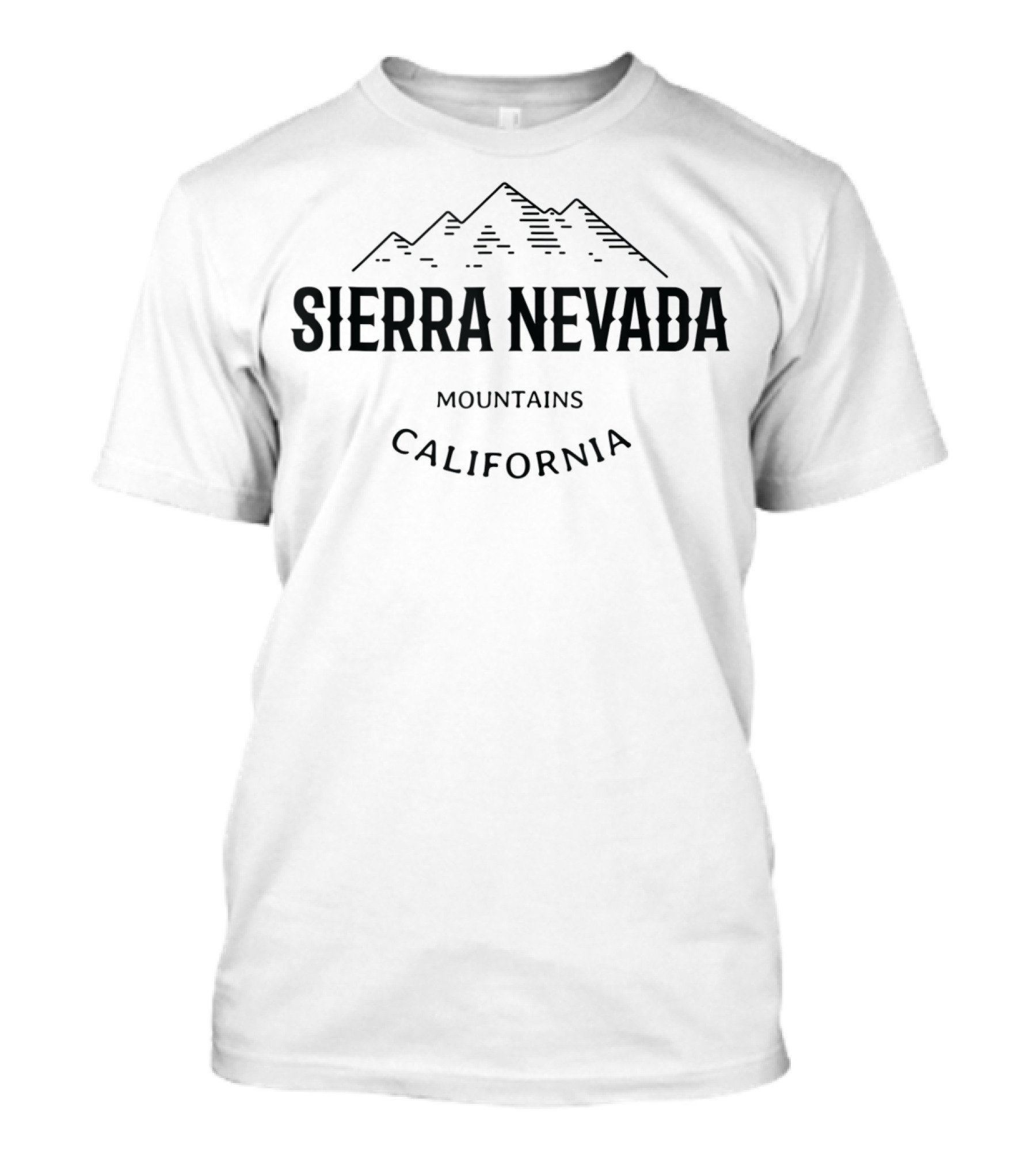 Sierra Nevada Mountains California Classic 7F T-Shirt