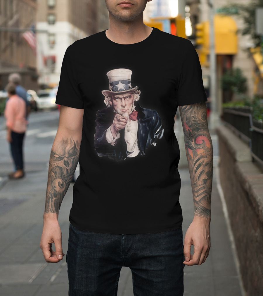 Uncle Sam Patriotic Iconic American T-Shirt