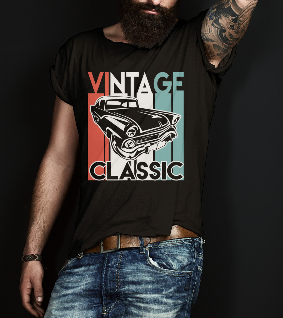Vintage Classic Old Car T-Shirt