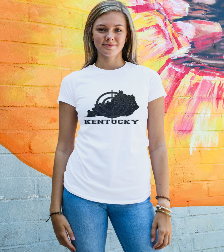 Kentucky Maps Classic Vintage Kentucky T-Shirt