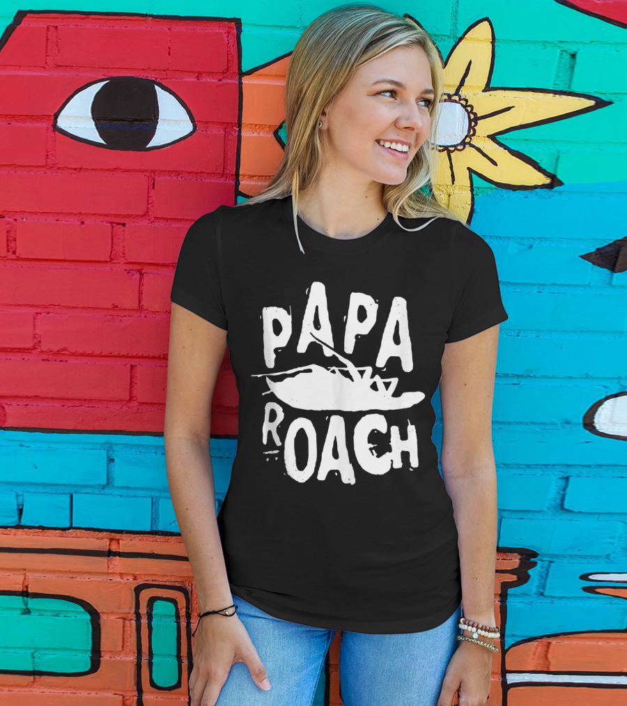 Papa Roach Infest Logo Merch T-Shirt
