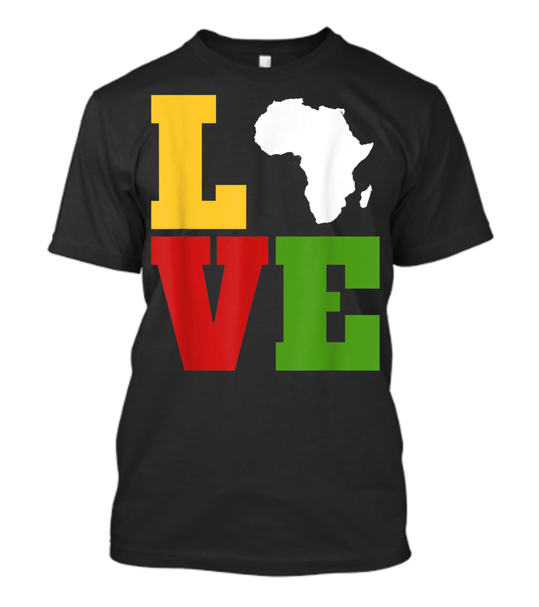 LOVE Africa Afrocentric African T-Shirt